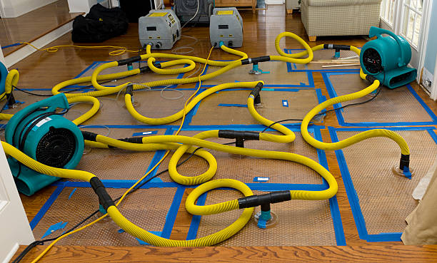 Professional Crawl Space Water Removal technician working in Five Points, OH